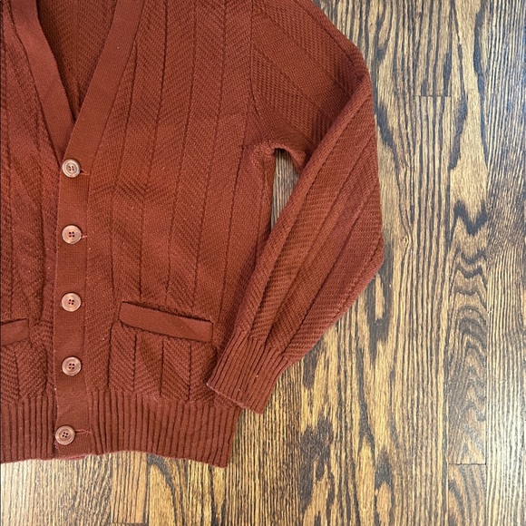 Vintage 80s Knit Cardigan - Picture 4 of 8